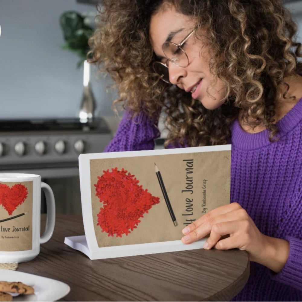 Four Week Guided Self Love Journal challenge.